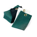 Tee Towels, Green, 18" x 18" Per case of 12 dozen PA404